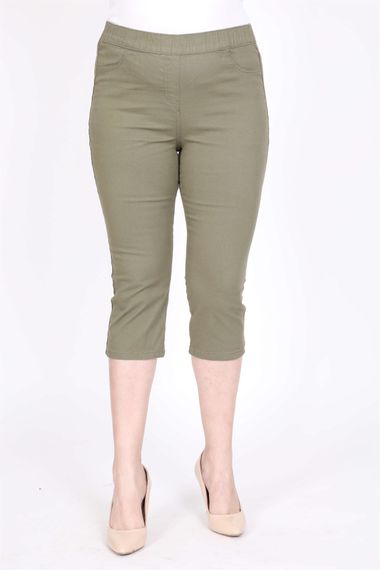 Elastic Waist Capri Trousers - photo 2