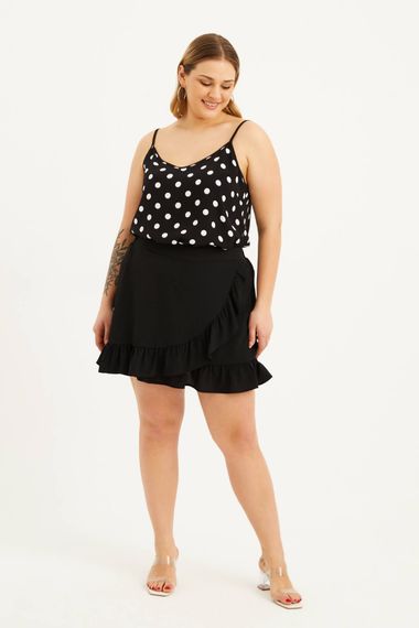 Rope Strap Polka Dot Blouse - photo 5