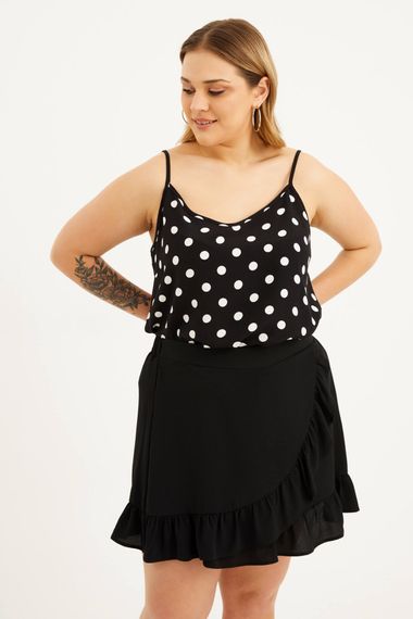 Rope Strap Polka Dot Blouse - photo 3