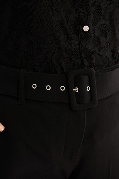 Pocket Detailed Belt Classic Trousers - photo 5