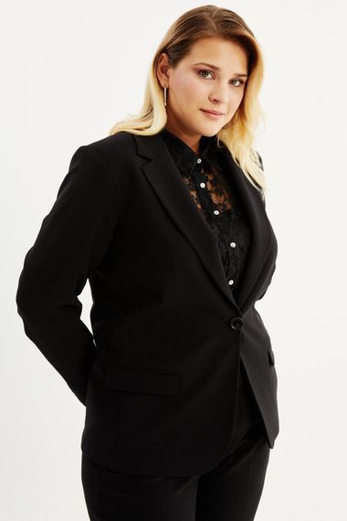 Lined Blazer Jacket - photo 3