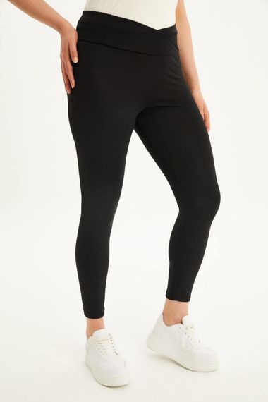 Waist Wrapped Seamless Leggings - photo 3