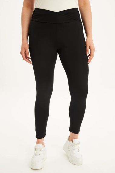 Waist Wrapped Seamless Leggings - photo 2