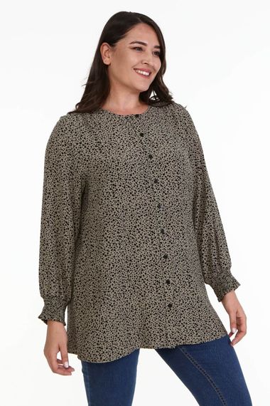 Button Detailed Gippie Tunic - photo 3