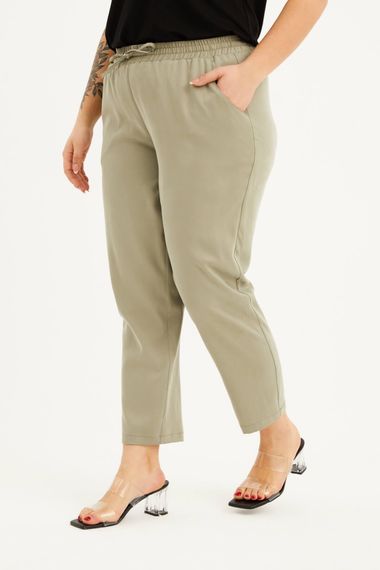 Elastic Waist Pocket Trousers - photo 4