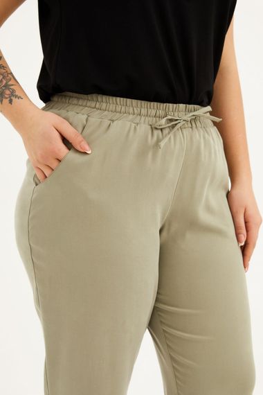 Elastic Waist Pocket Trousers - photo 5