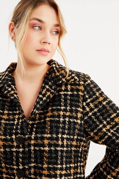 Lined Crop Tweed Jacket - photo 4