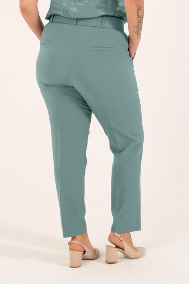 Pocket Detailed Belted Classic Trousers - photo 5