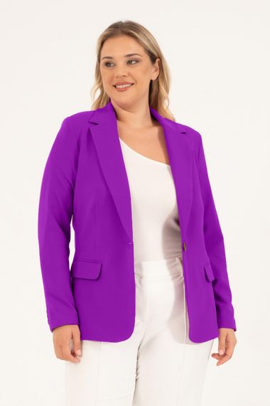 Lined Blazer Jacket - photo 1