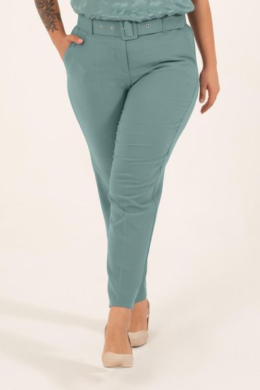 Pocket Detailed Belted Classic Trousers - photo 4