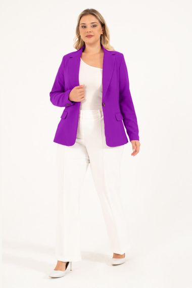 Lined Blazer Jacket - photo 3