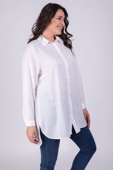 Gilding Printed Long Shirt - photo 1