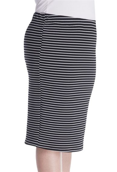 تنورة محبوكة مخططة - صورة 3