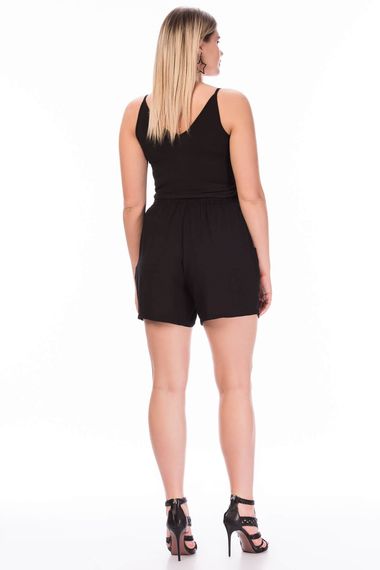 Beli Lastikli Cepli Şort