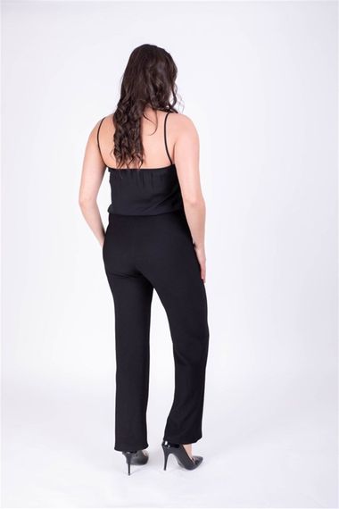 Beli Lastikli Boru Paça Pantolon - fotoğraf 3