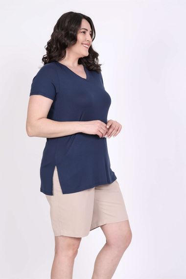 V-Neck T-Shirt - photo 2