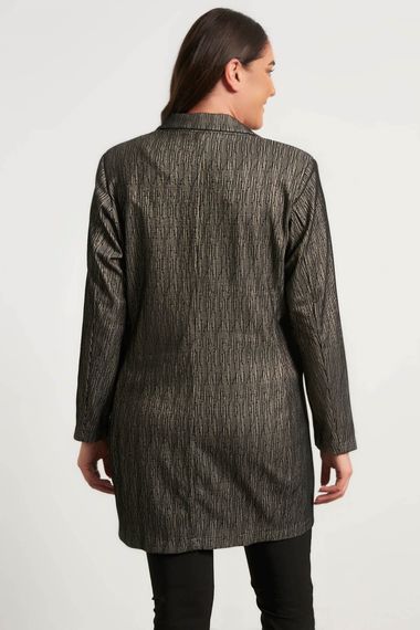Unlined Knitted Long Jacket - photo 4