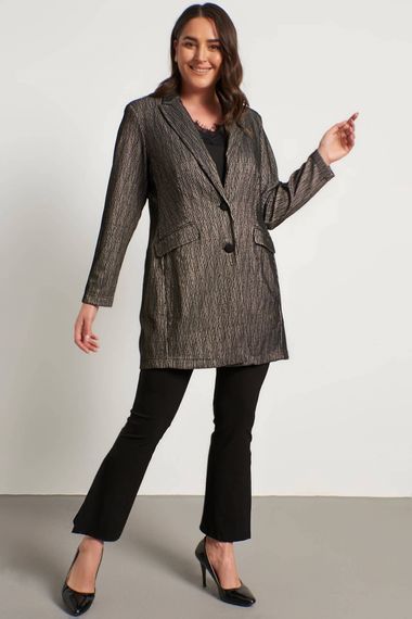 Unlined Knitted Long Jacket - photo 1