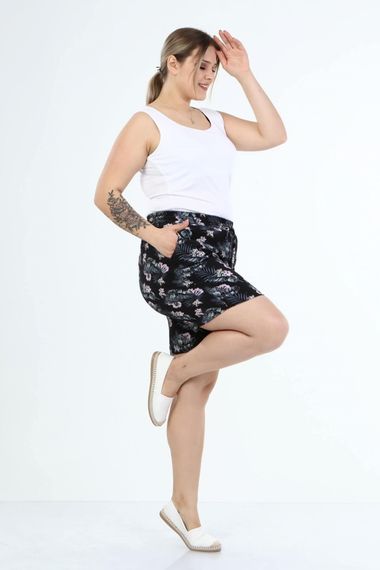 Beli Lastikli Cepli Şort - fotoğraf 4