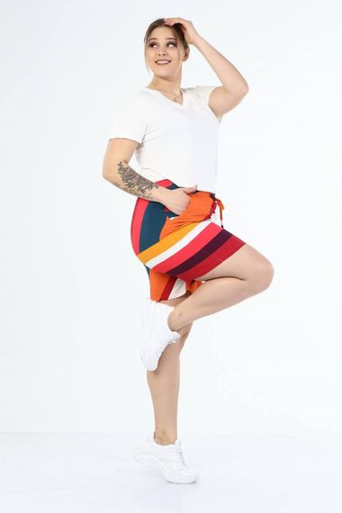 Beli Lastikli Cepli Şort - fotoğraf 3