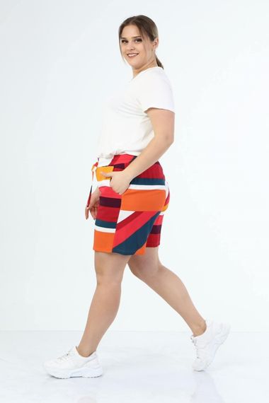 Beli Lastikli Cepli Şort - fotoğraf 2