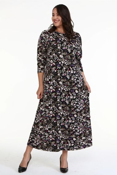Floral Combed Cotton Dress - photo 2