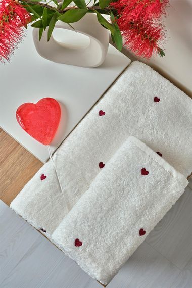 Набор лицевых полотенец Amore размером 50 x 90 см из 100% органического хлопка, невероятно мягкие и высоко впитывающие - фото 5