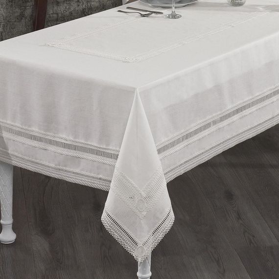 Elis Leke Tutmaz Özel Üretim Masa Örtüsü (160 x 260 cm) - photo 4