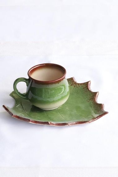 Набор чашек Sipahi Mulberry Leaf Green, 150 мл - фото 1