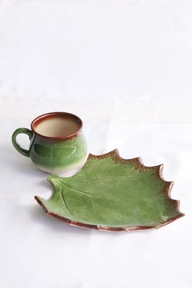 Sipahi Mulberry Leaf Green Cup Set 150 Ml - photo 3