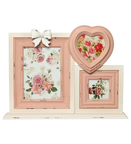 M'art Home Romantic Frame - Pink White - photo 1