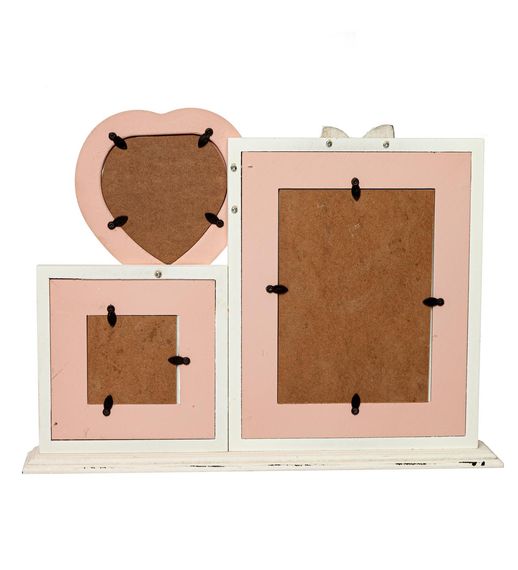 M'art Home Romantic Frame - Pink White - photo 3