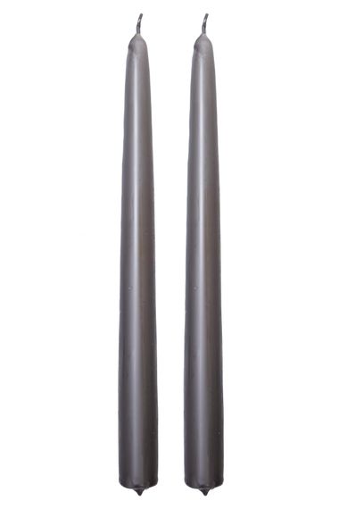 M'art Home 2 Piece Candlestick Candle-Grey