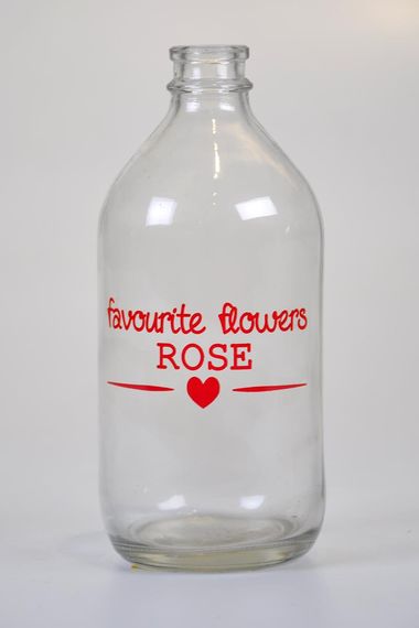 Rose Decorative Bottle