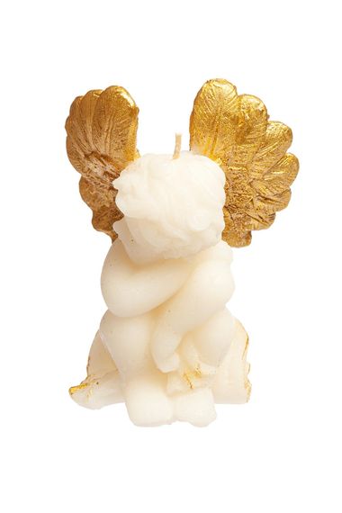 M'art Home Gold Little Angel Candle - photo 1