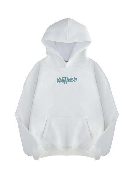 Unisex Keep İt Real Sweatshirt Hoodie Beyaz - fotoğraf 2