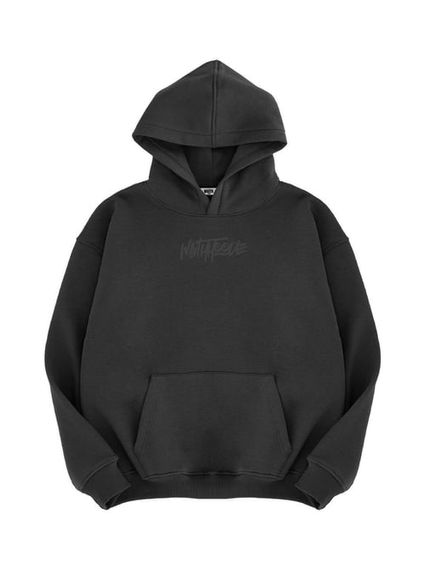 Унисекс худи Keep İt Real черное, 100% хлопок, оверсайз, капюшон, мягкая ткань, размеры XL/XXL, XS/S, M/L - фото 2