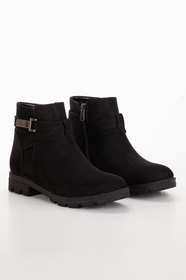 Igol Daily Ankle Length Women's Boots BLACK SUEDE - photo 4