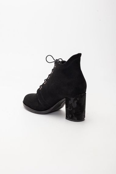 Bravo Women's Lace-Up Boots BLACK SUEDE - photo 5