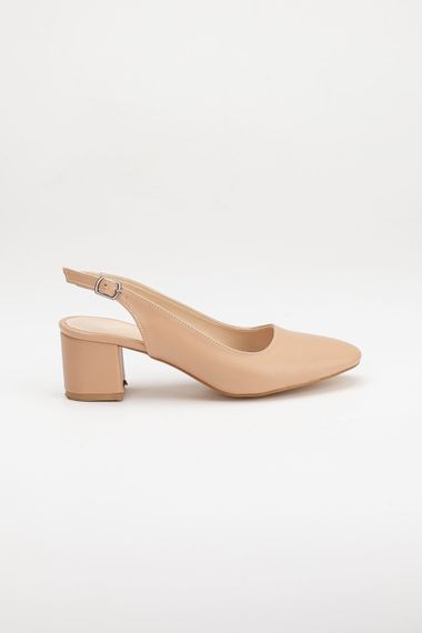 Vako Women's Open Back Heeled Shoes Nude Skin - photo 4