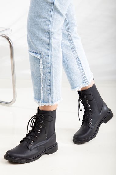 Yoko Women's Elastic Boots BLACK SKIN - photo 2