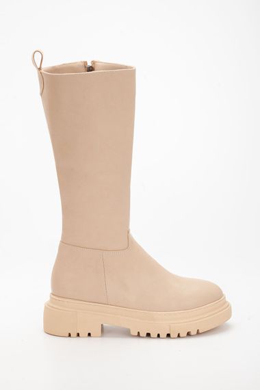 Женские ботинки Leroy NUDE из искусственной кожи, термо-sole, высота подошвы 6 см, размер 36-40 - фото 4