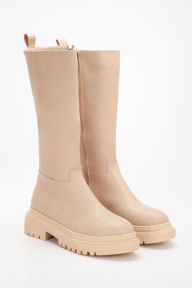Женские ботинки Leroy NUDE из искусственной кожи, термо-sole, высота подошвы 6 см, размер 36-40 - фото 3
