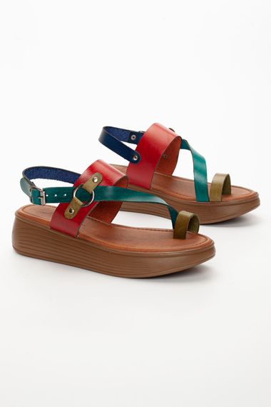 Todi Women's Genuine Leather Sandals MIX - photo 3