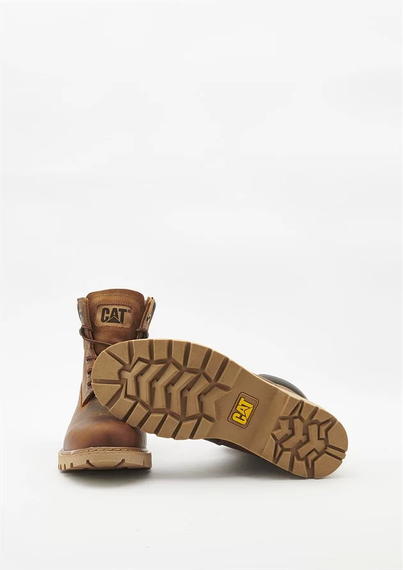 Caterpillar Leather Boots - Brown - photo 4