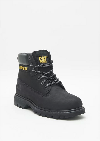 Caterpillar Nubuck Leather Boots - Black - photo 2