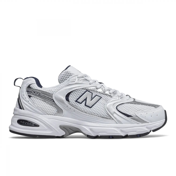 Men's New Balance 530 Imported Sneakers White -Navy Blue - photo 1