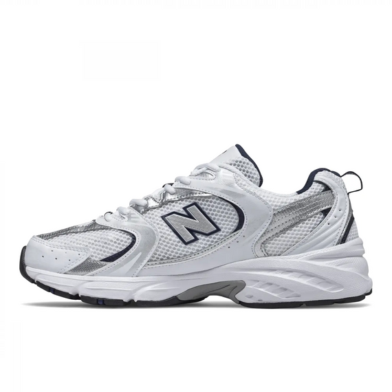 Men's New Balance 530 Imported Sneakers White -Navy Blue - photo 2