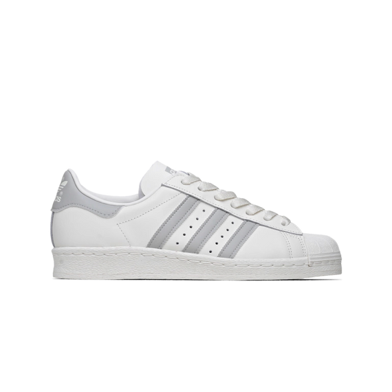 Unisex Leather Superstar Casual Sports Shoes-White - Gray - photo 1