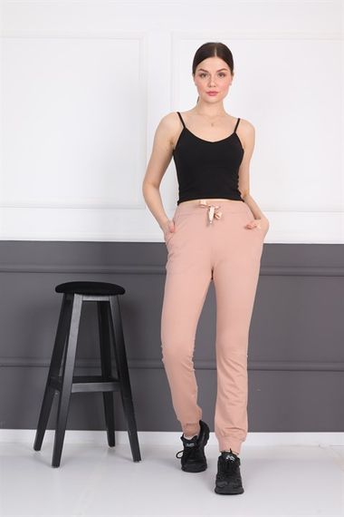 Powder Women's Sweatpants Pockets Ribbed Lace-Up Jogger Pants - photo 2